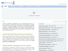 Tablet Screenshot of eegrecruiting.com